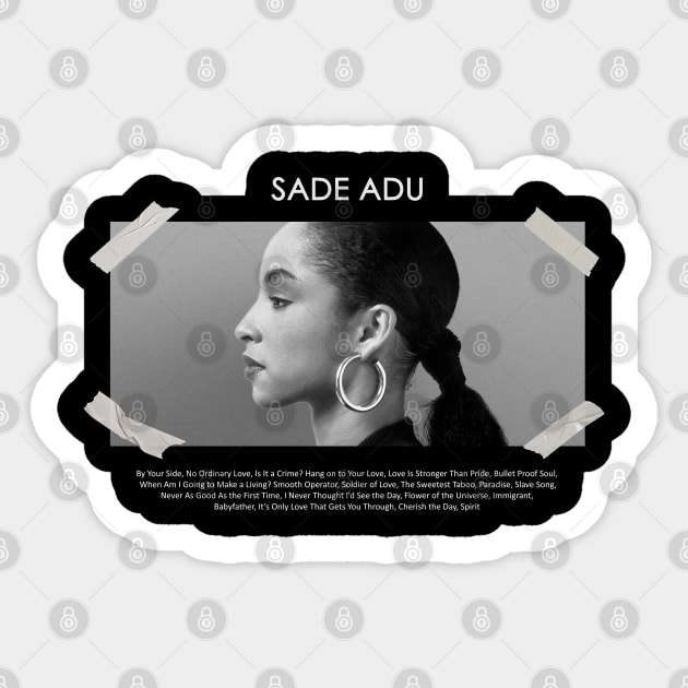 Sade Adu Sticker by instri